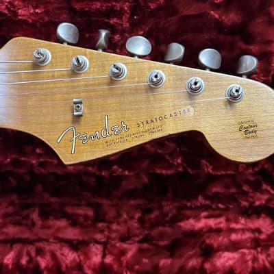 Fender Custom Shop Stratocaster '63 2023  - Aged Lake Placid Blue Relic image 12