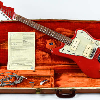 Fender Jazzmaster Factory Dakota Red over Sunburst 1962 image 3