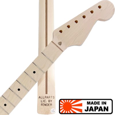 NEW Allparts SMO-FAT Fender Licensed Stratocaster® "Chunky C" Neck 21 Frets Maple image 1