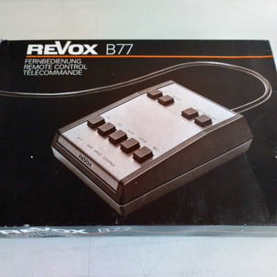 NEW working remote control for Revox B77 reel to reel tape | Reverb