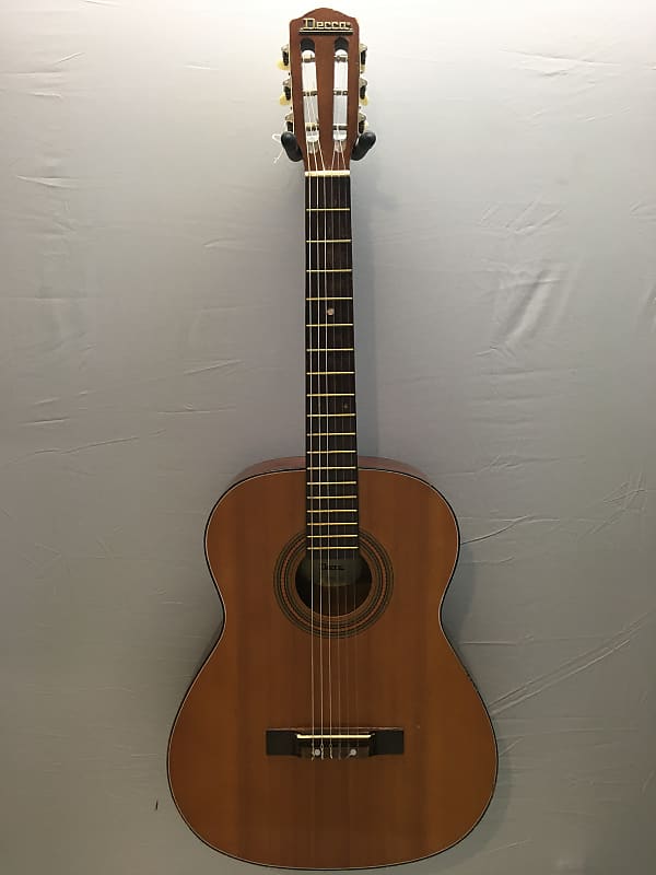 Decca vintage small body classical guitar | Reverb