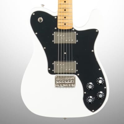 Squier Classic Vibe '70s Telecaster Deluxe Electric Guitar, with Maple Fingerboard, Olympic White image 1