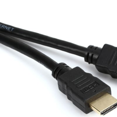 Hosa HDMA-415 High Speed HDMI Cable with Ethernet - 15 foot image 1