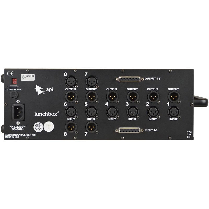 API 500-6B HC Lunchbox 6-Slot Powered 500 Series Frame | Reverb API 500-6B HC Lunchbox 6-Slot Powered 500 Series Frame | Reverb