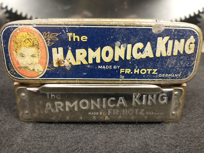 FR. Hotz The Harmonica King w/ Original Case (Key of C) image 1