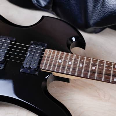 B.C. Rich Mockingbird 1990's Black Made in Japan MIJ w/ Bag | Reverb