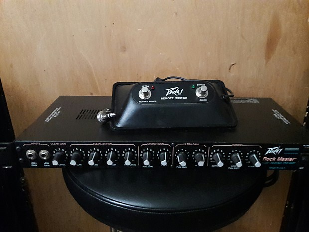 Peavey rockmaster store preamp for sale