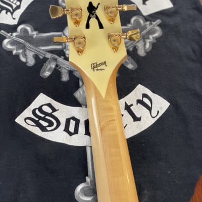Gibson Les Paul custom Zakk Wylde White & black bullseye image 5