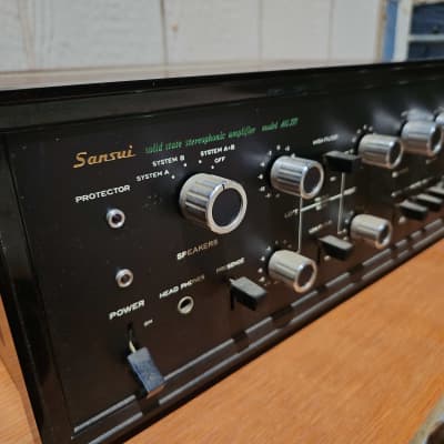 Sansui AU-α707L Extra Integrated Amplifier in Very Good | Reverb