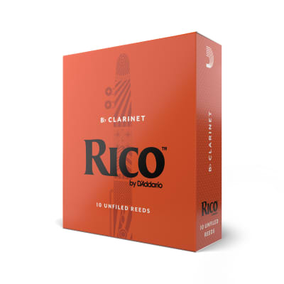D'Addario Rico RCA1025 Bb Clarinet Reed 10-Pack, Strength 2.5 image 5