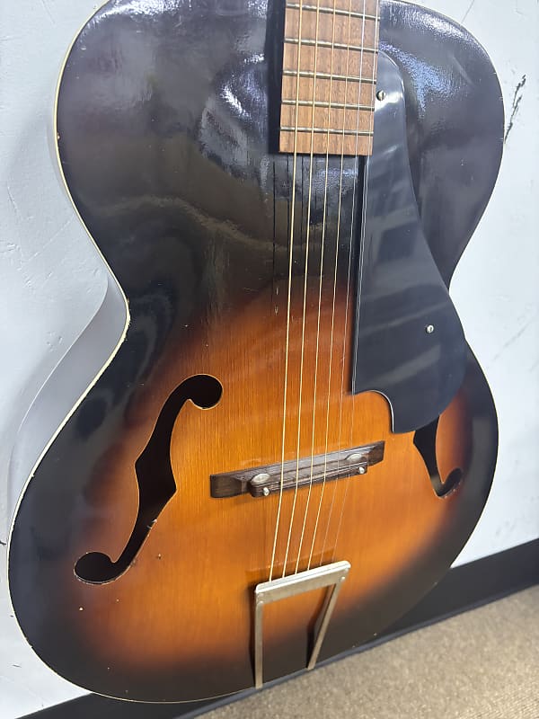 Vintage Kay P-3 Archtop Acoustic – Sunburst – w/ Period-Correct