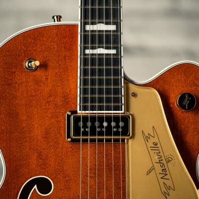Gretsch G6120TG-DS Players Edition Roundup Orange image 4