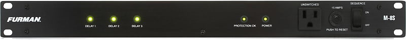Furman M-8S Power Conditioner / Sequencer  			