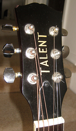 Talent guitar brand sale