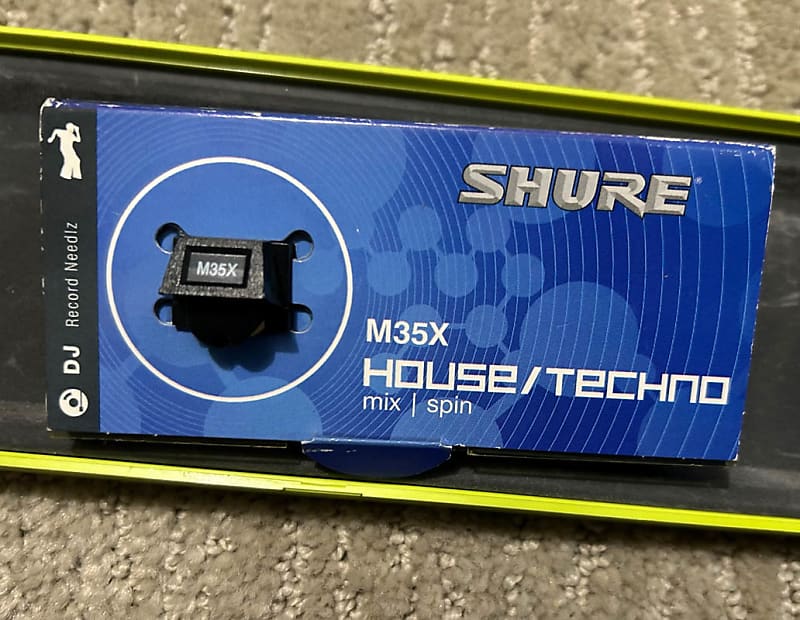 Shure M35X House/Techno Cartridge (no stylus) for DJ Turntables image 1
