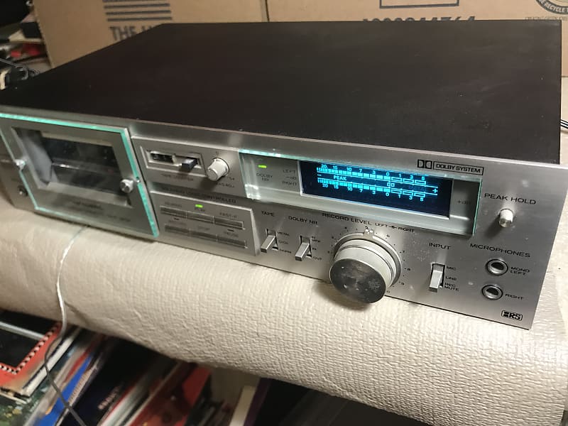 Realistic SCT23 Cassette Deck 1970 Silver Reverb