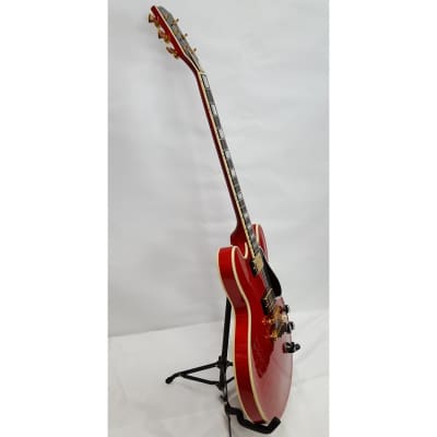 2007 Gibson Lucille B.B. King Cherry Red and Gold Hardware Guitar Signature LOA image 9