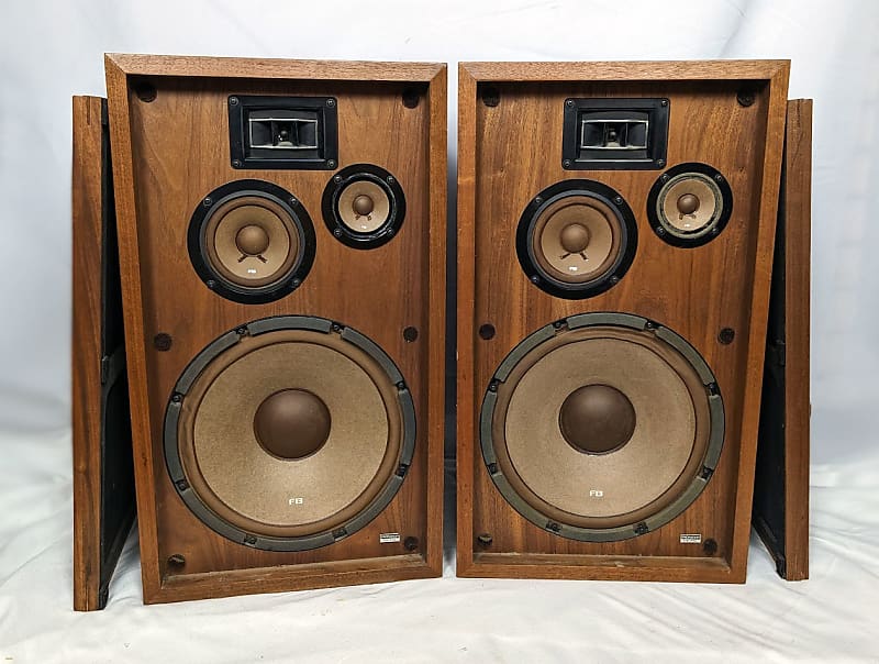 Vintage Pioneer CS-77A Way Speaker System 1970 Woodrain