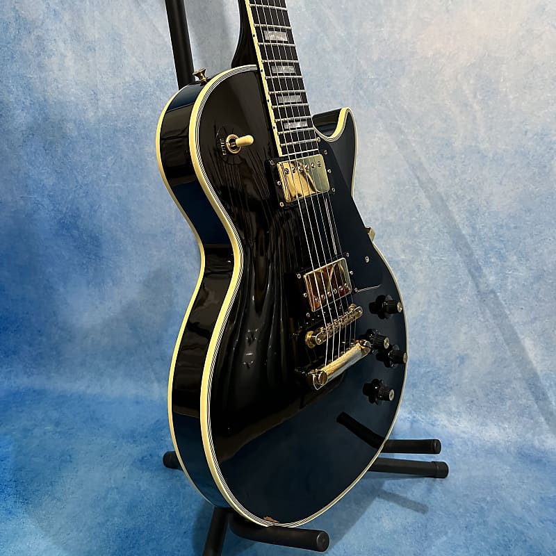 Greco EGC-550 1990 Black Les Paul Custom Made in Japan