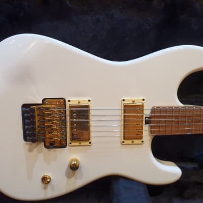 2020 Friedman CALI Vintage White Gold Electric Guitar image 3