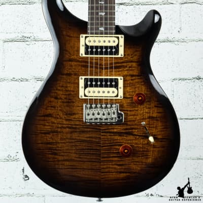 PRS SE Custom 24 Black Gold w/ Bag (#6482) image 1