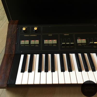 Yamaha Sk-15 vintage analog string machine, poly synth & organ / Serviced / with original hard case image 6