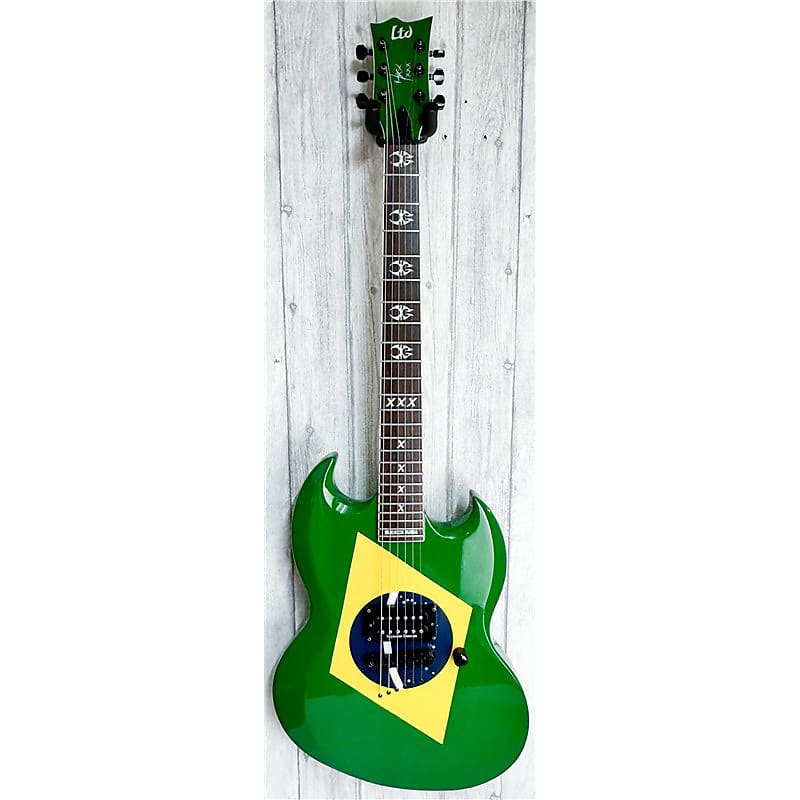 ESP LTD MC-600 Viper Max Cavalera, Brazilian Green, Second-Hand