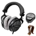 BeyerDynamic DT-990 250 Ohm Professional Acoustically Open Headphones with Stand Bundle
