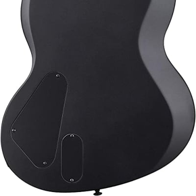 *NOS* ESP LTD Viper 400B Baritone Electric Guitar - Black Satin image 3