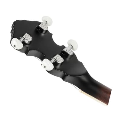 Ortega Guitars OBJ300-WB Americana 5-String Flamed Mah Resonator Banjo - B-Stock image 5