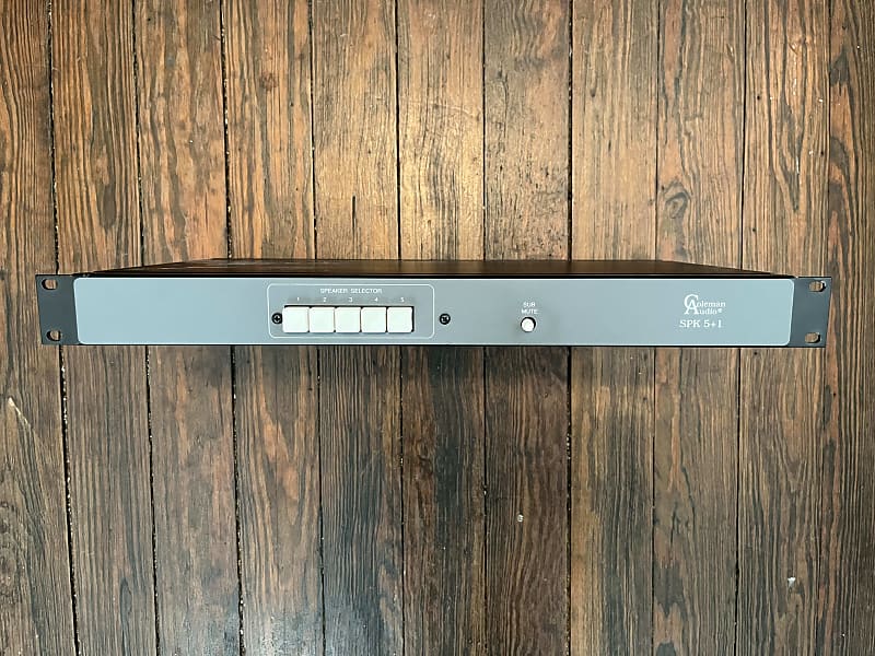 Coleman Audio SPK 5 Plus 1 Studio Monitor Switcher Rack Reverb