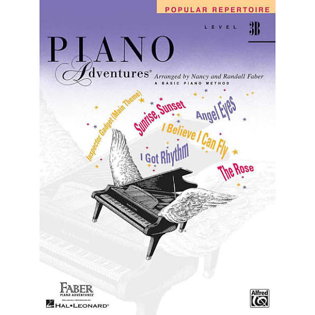 Level 3B - Popular Repertoire Book, Piano Adventures, Popular Repertoire Book image 1