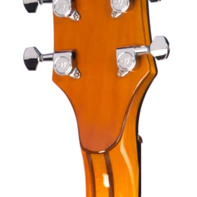 Eastwood Walnut Middle Maple Walnut Top Back Body C Shape Neck 6-String Electric Wolf Guitar - Lefty image 6
