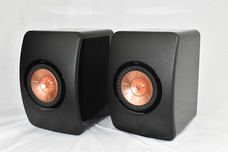 KEF LS50 Speakers with HTB2SE subwoofer image 1