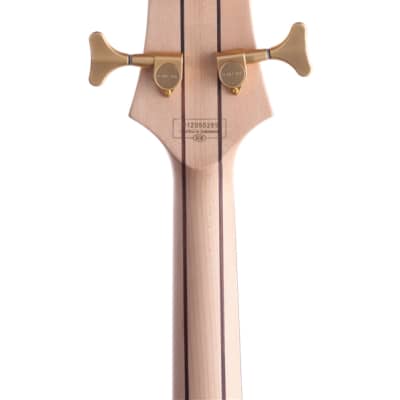 Schecter Stiletto Custom 4 String Bass Natural image 7