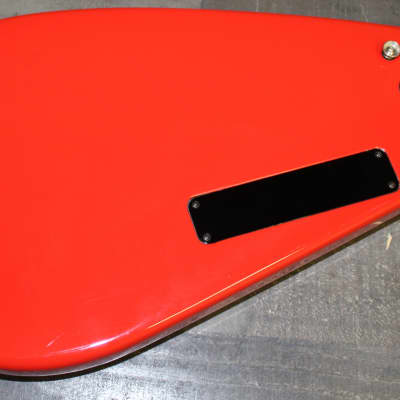American Showster Biker Gas Tank electric Guitar wit hard case! Harley color orange image 8