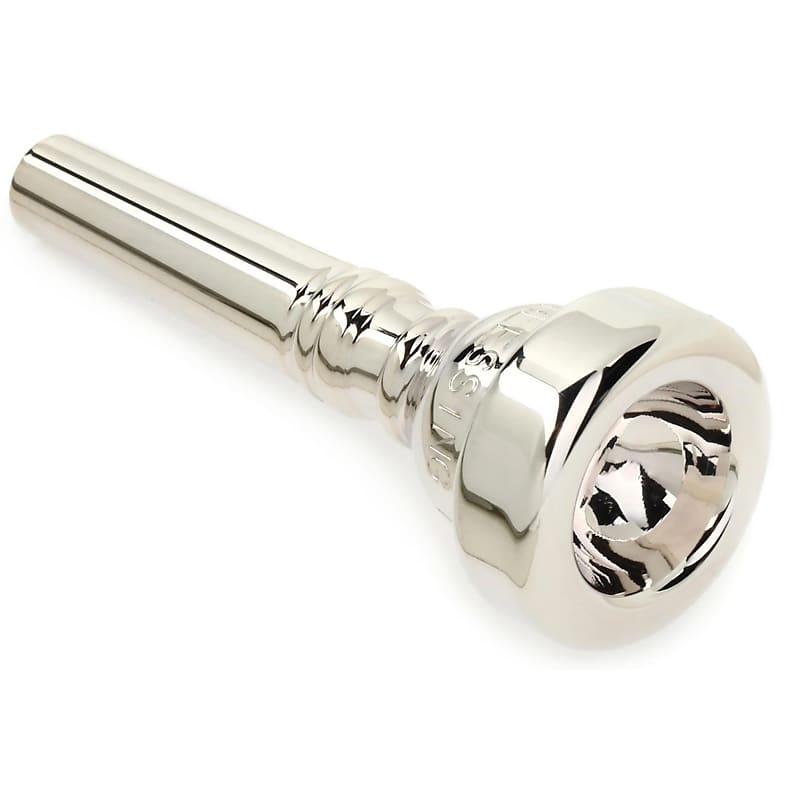 Blessing Cornet Mouthpiece, 5B, Silver-Plated image 1