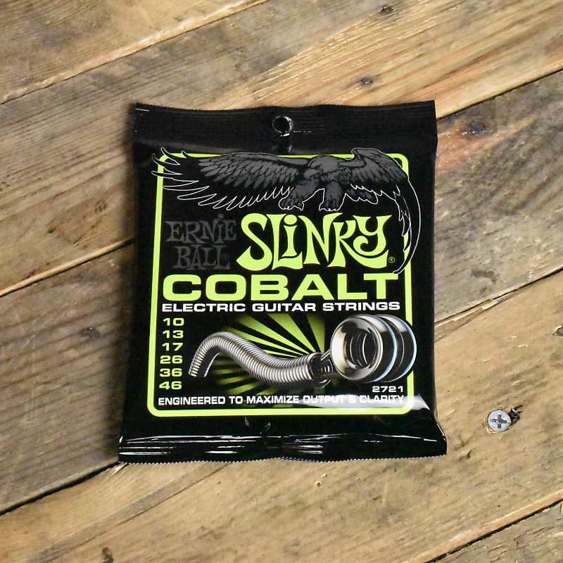 Ernie Ball Cobalt Regular Slinky Electric Guitar Strings Reverb