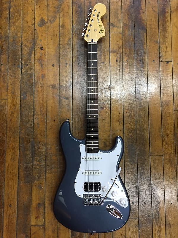 Squier Vintage Modified Stratocaster HSS 2015 Charcoal Frost