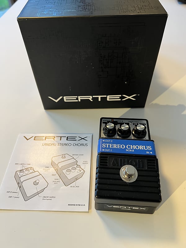 Vertex Landau Stereo Chorus pedal Reverb