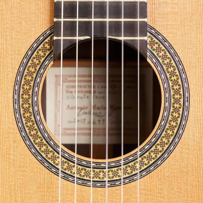 Antonio Marin Montero 2013 Classical Guitar Cedar/Indian Rosewood image 7