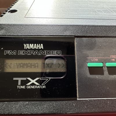 Yamaha TX7 FM Expander 1985 - Black