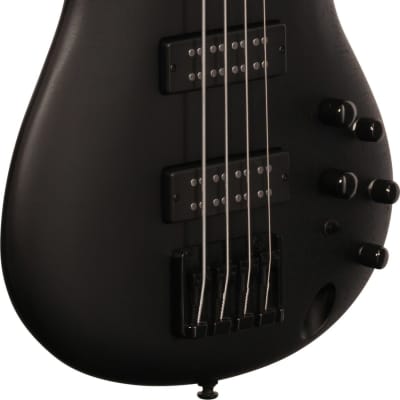 Ibanez SR300E 4-String Electric Bass Guitar Weathered Black image 4