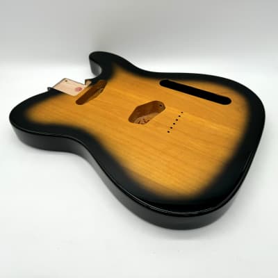 Hoodoo Telecaster Alder Body Sunburst HTB342 image 2