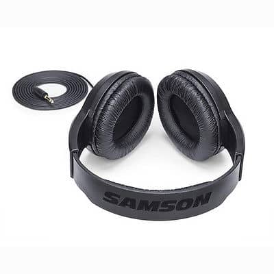 Samson SR350 Over Ear Stereo Closed Back Studio Monitoring Music Headphones image 2