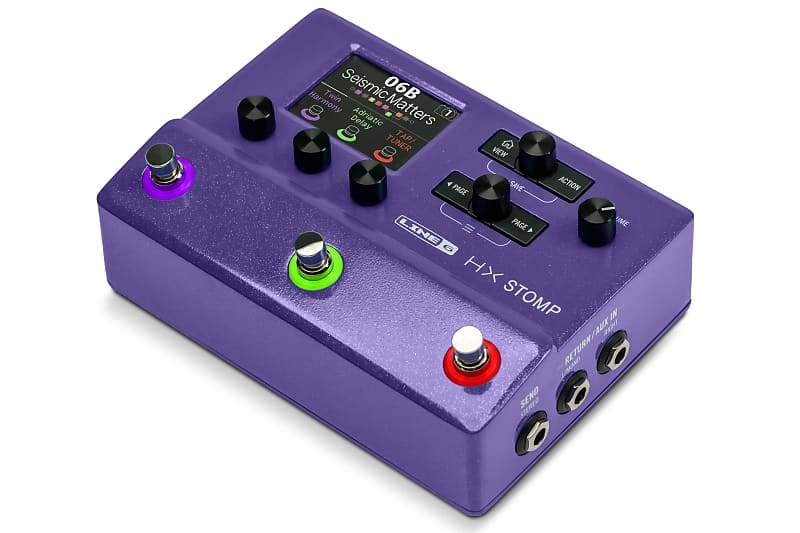 Line 6 HX Stomp Purple - Limited Edition | Reverb