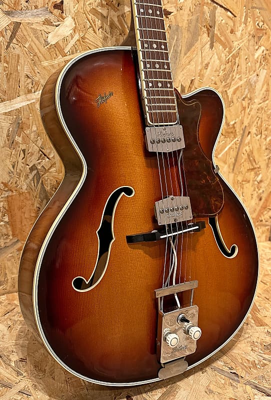 Pre Owned Hofner 1958 President Semi Acoustic Inc Case | Reverb