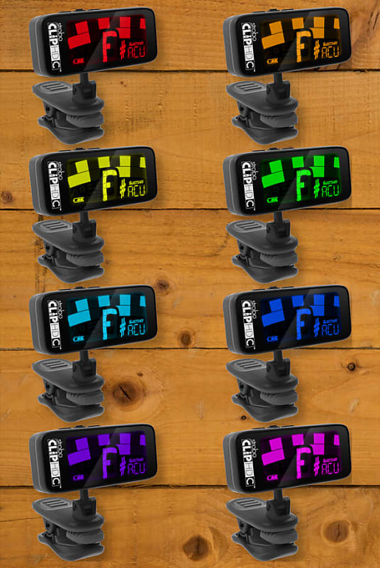 Peterson StroboClip HDC | Colour Clip-On Strobe Tuner | Reverb UK