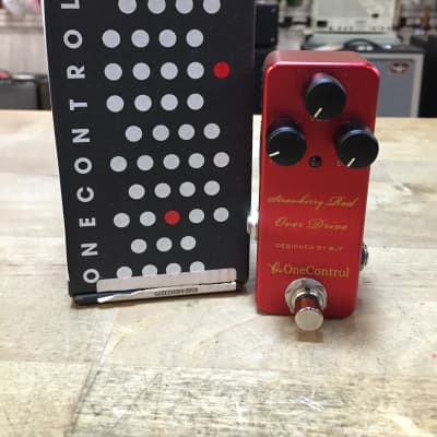 One Control Strawberry Red Overdrive | Reverb