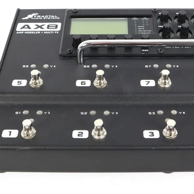 Fractal Audio AX8 + EV-1 exp pedal + SKB case with 20+ Cab IR and 